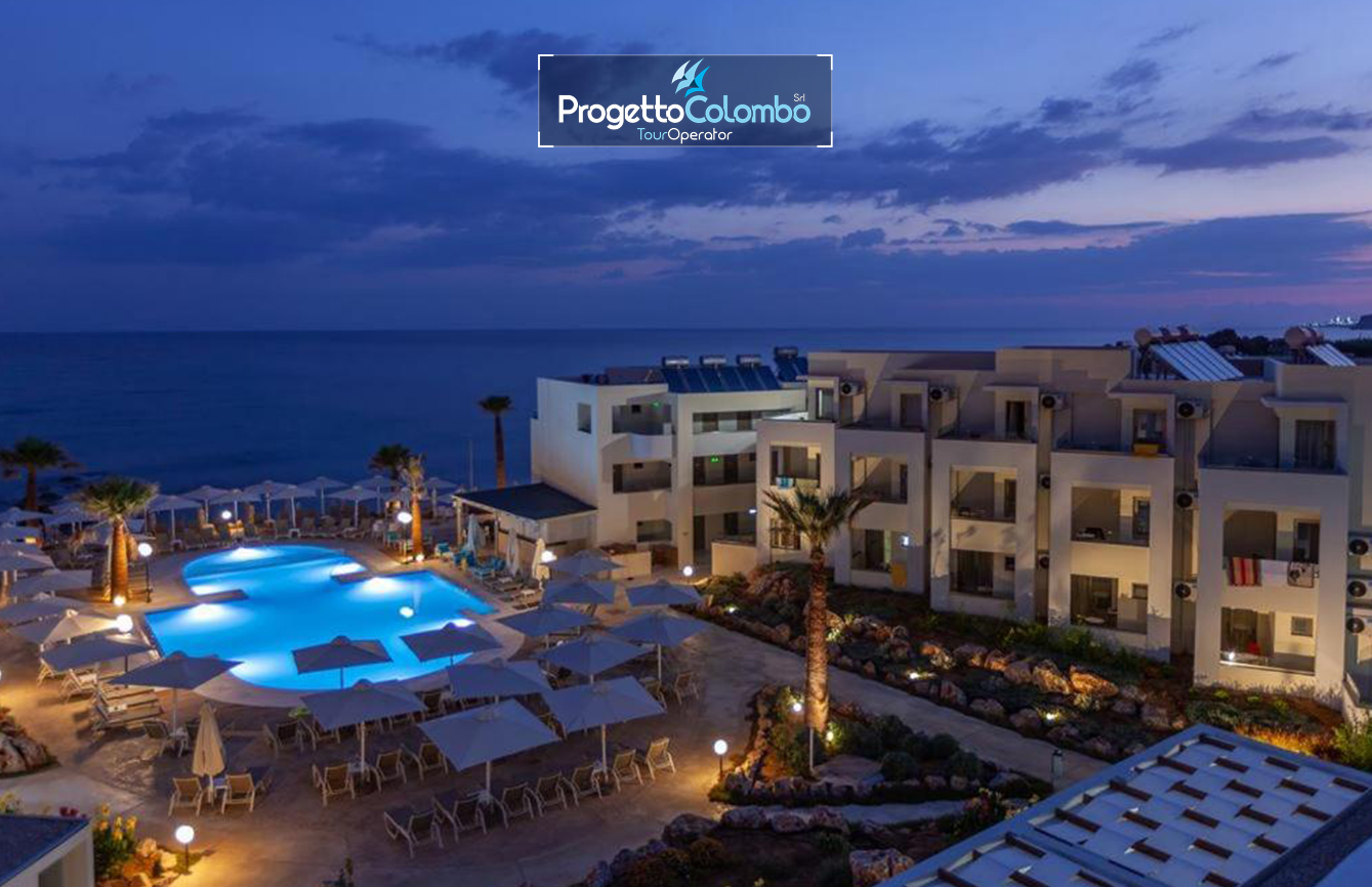 Harmony Rethymno Beach, Grecia, Creta, Volo diretto da Bari, All inclusive, Progetto Colombo, Tour Operator, Tour, Estate, Notte villaggio Isola del mito, Grecia, Creta, Harmony Rethymno Beach, Progetto Colombo, Volo diretto da Bari, Escursioni in barca, Gramvousa, Elafonisi, gole di Samarià, Cnosso