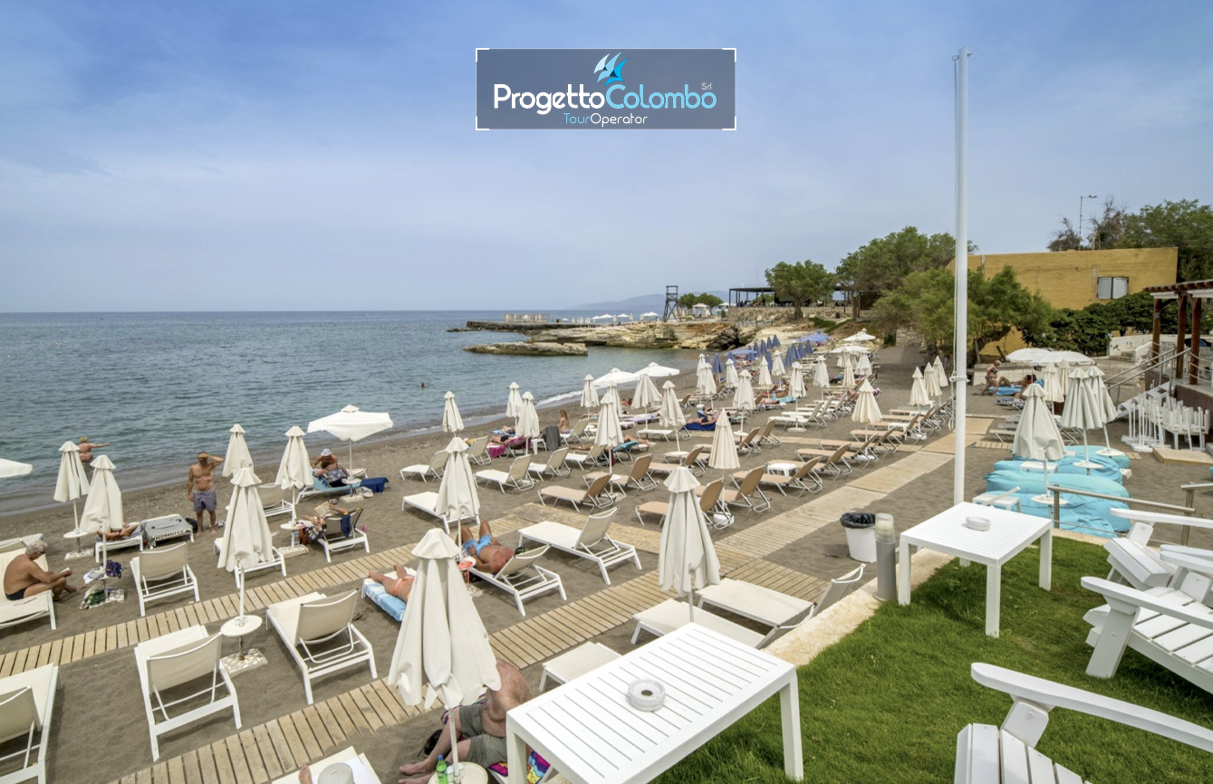 Creta, Hotel Golden Beach, Grecia, Resorts, Cultura, Spa, Progetto Colombo, Tour Operator, Vacanze da Sogno, Antica Grecia, Mare Cristallino_Spiaggia Grecia, Creta, Isole Greche, Progetto Colombo, Cultura, Mare cristallino