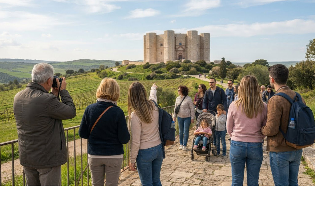 Progetto Colombo organizza, Tour in bus da Bari a Gravina, Altamura, Castel del Monte e Trani