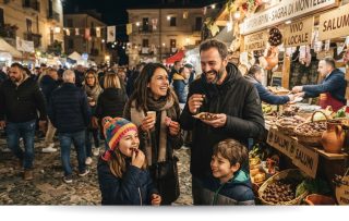 Lago Laceno, Montella, Bagnoli Irpino, tra la natura, i boschi dell’Irpinia, i sapori della’Autunno e la raccolta delle castagne.
